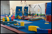 Gymnastics class